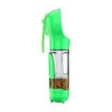 Floofi 4 in 1 pet scooper & feeder Green