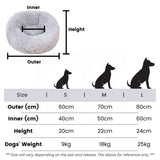 Floofi Pet Bed 70cm (Light Grey)