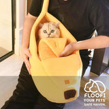 Floofi Banana Pet Bed (XL Yellow)