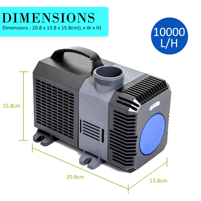 Aquarium Submersible Pond Water Pump 10000L/H