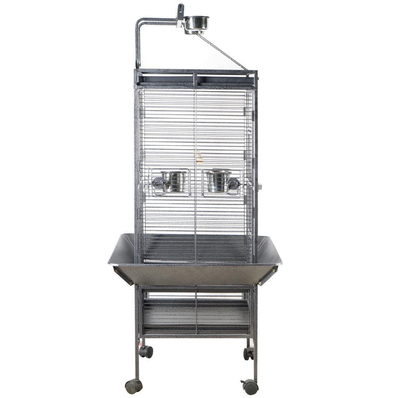 YES4PETS 153 cm Large Bird Budgie Cage Parrot Aviary With Metal Tray and  Wheel