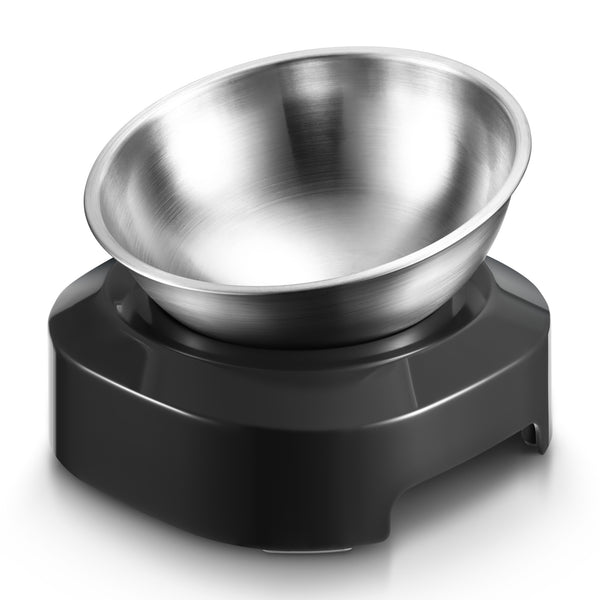 YES4PETS 2 x M Stainless Steel Pet Bowl Water Bowls Portable Anti Slip Skid Feeder Dog Rabbit Cat