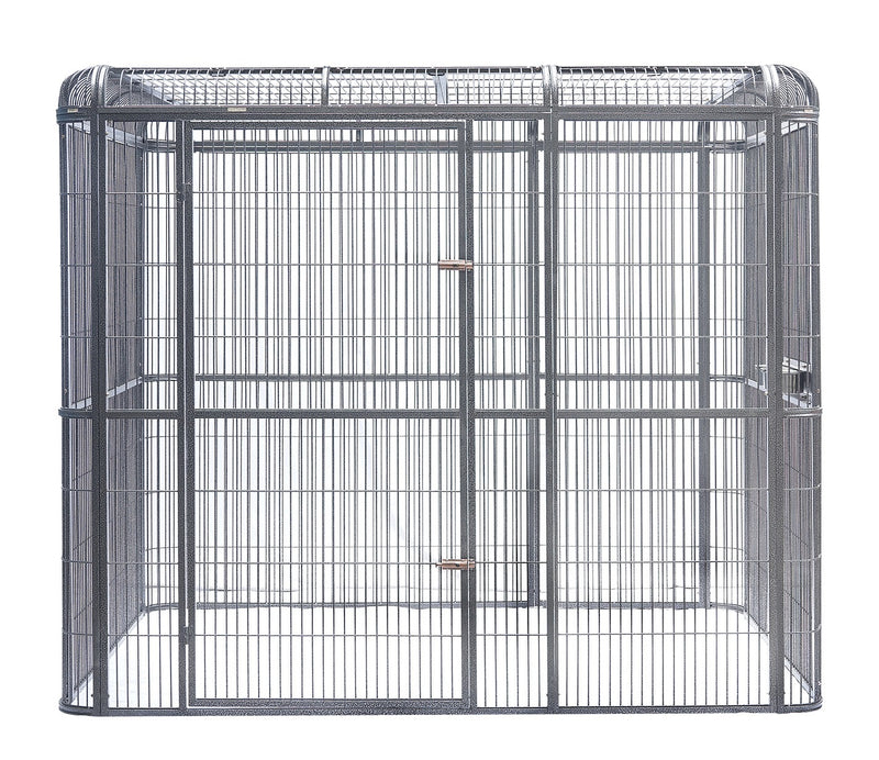 YES4PETS XXXXL Walk-in Bird Cat Dog Cage Pet Parrot Aviary  Perch 219x158x203cm With Green Cover (METRO DELIVERY ONLY)