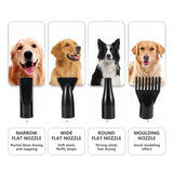 Pawfriends Dog Cat Hair Dryer Grooming Blow Speed 2000W Pet Hairdryer Blower Heater Blaster