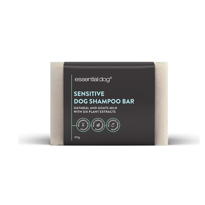 Essential Dog Sensitive Shampoo Bar (Oatmeal & Goatsmilk)