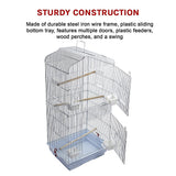 95cm Bird Cage Canary Parakeet Cockatiel LoveBird Finch Bird Cage